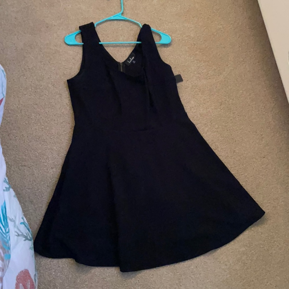 Lulus before daylight black dress